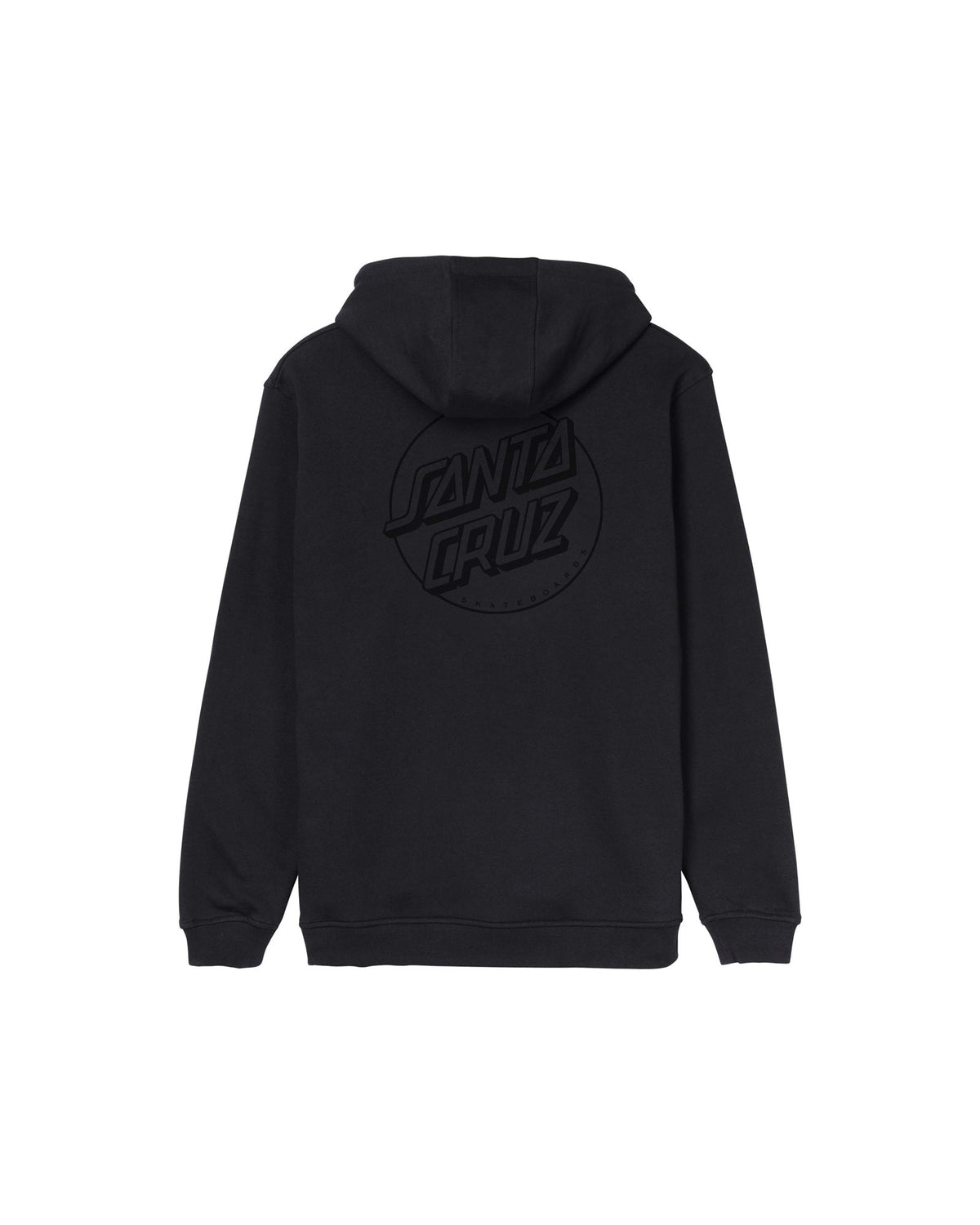 Sweatshirts Santa cruz Tonal Opus Dot Stripe Hood Black, vue de dos