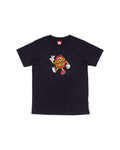 Teeshirts Santa cruz Youth Dot Guy Tte T-Shirt Black, vue de face
