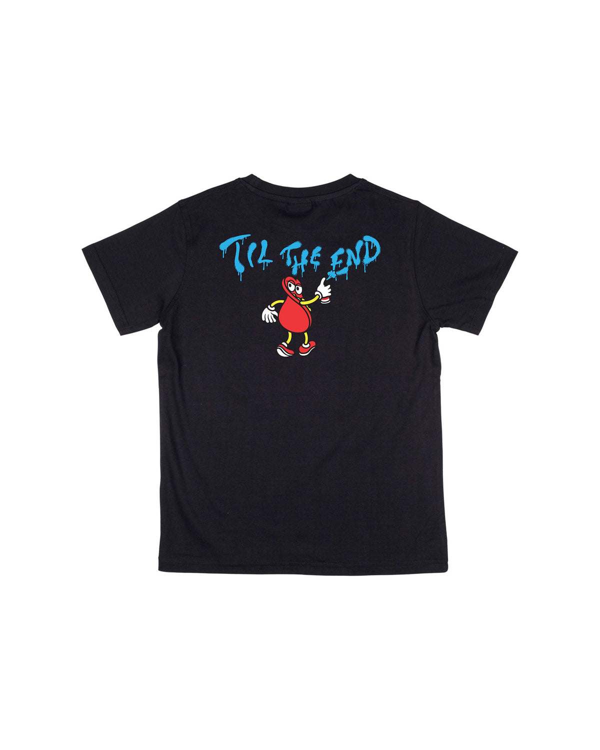 Teeshirts Santa cruz Youth Dot Guy Tte T-Shirt Black, vue de dos