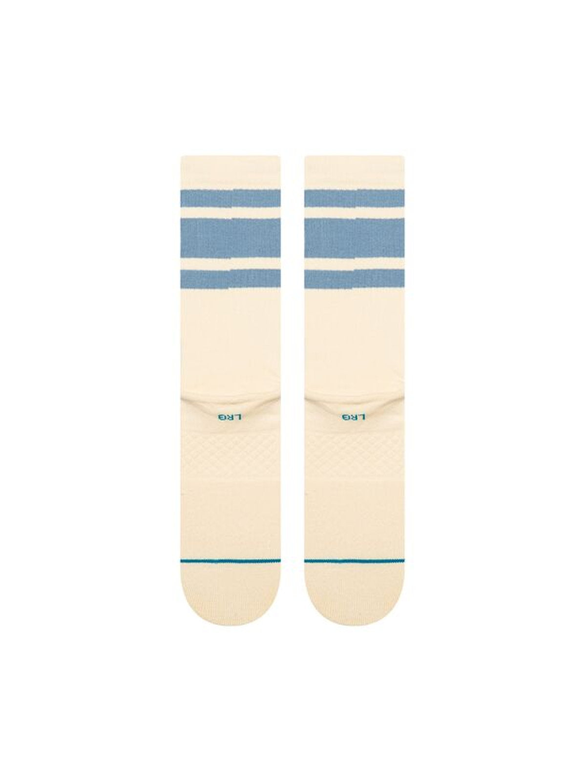 Chaussettes Stance Got Sol Crew Canvas, vue de la paire a plat de dos