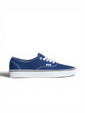Chaussures de skateboard Vans Authentic Deep Indigo, vue de coté