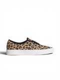 Chaussures de skateboard Vans Authentic Leopard, vue de coté