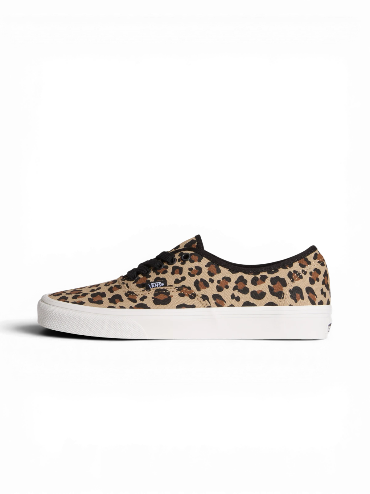 Chaussures de skateboard Vans Authentic Leopard, vue pied gauche
