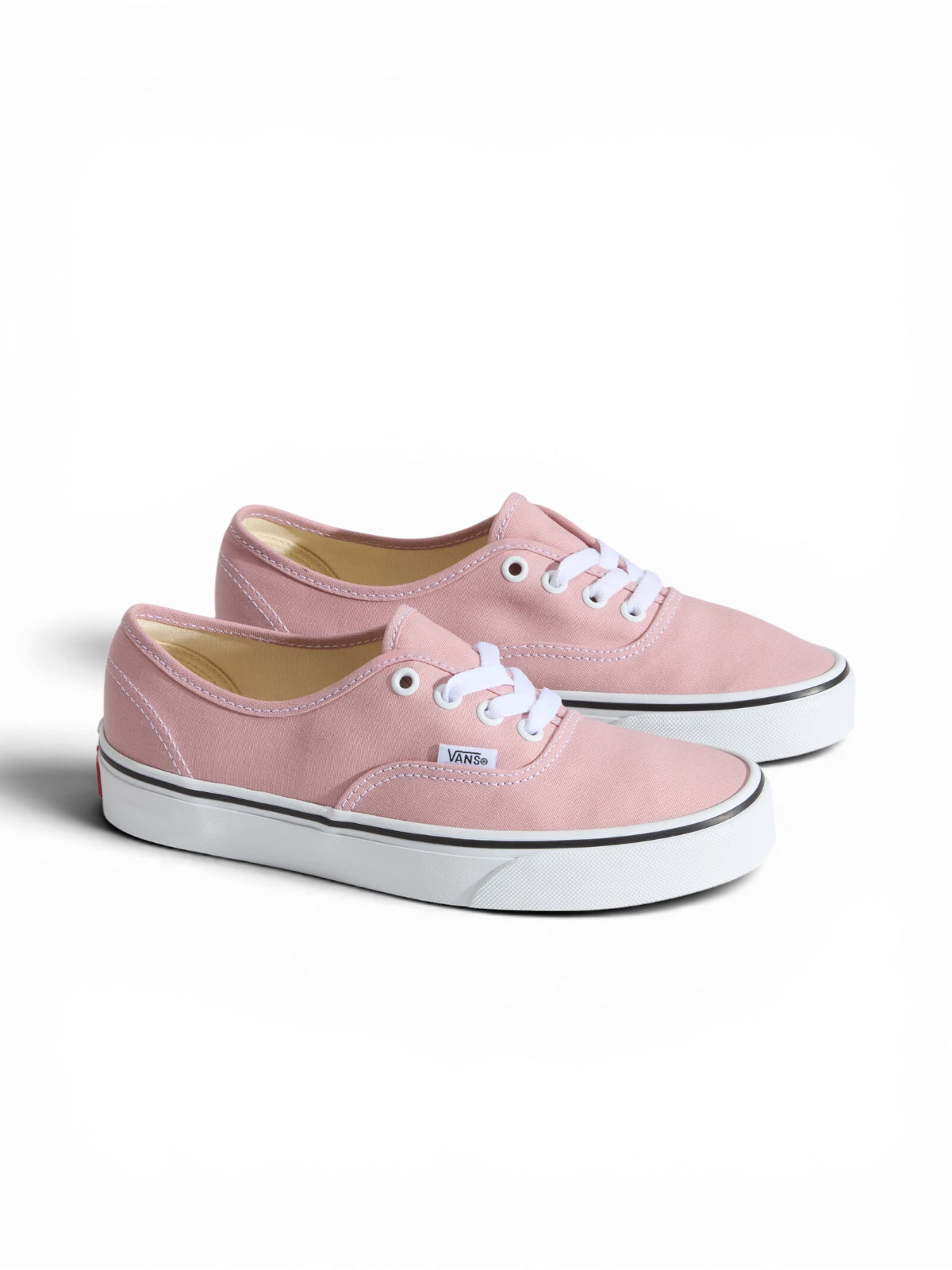 Chaussures de skateboard Vans Authentic Misty Mauve, vue de 3/4