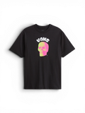 Teeshirts Vans Bone Head Loose Ss Tee Black, vue devant