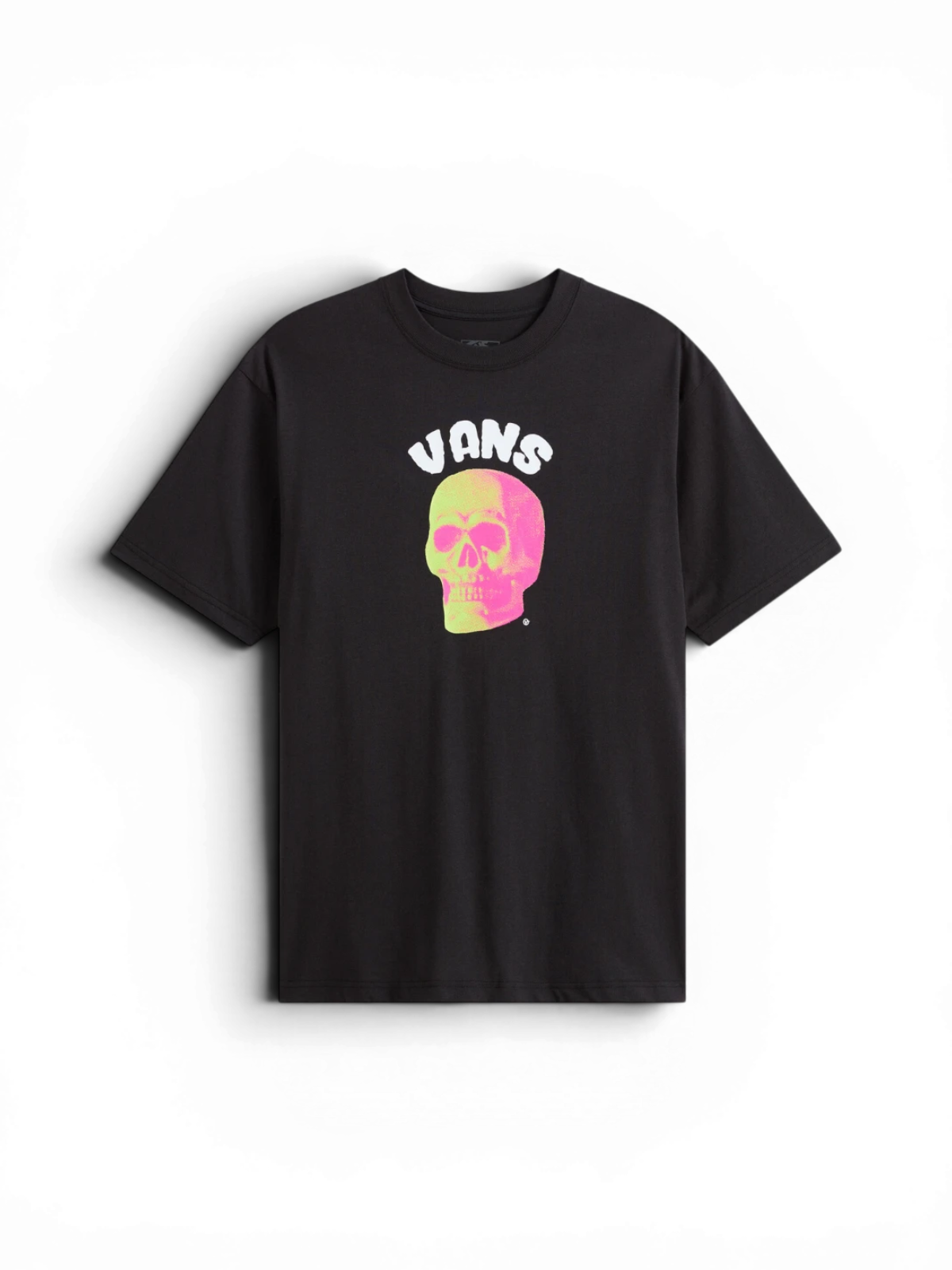 Teeshirts Vans Bone Head Loose Ss Tee Black, vue devant