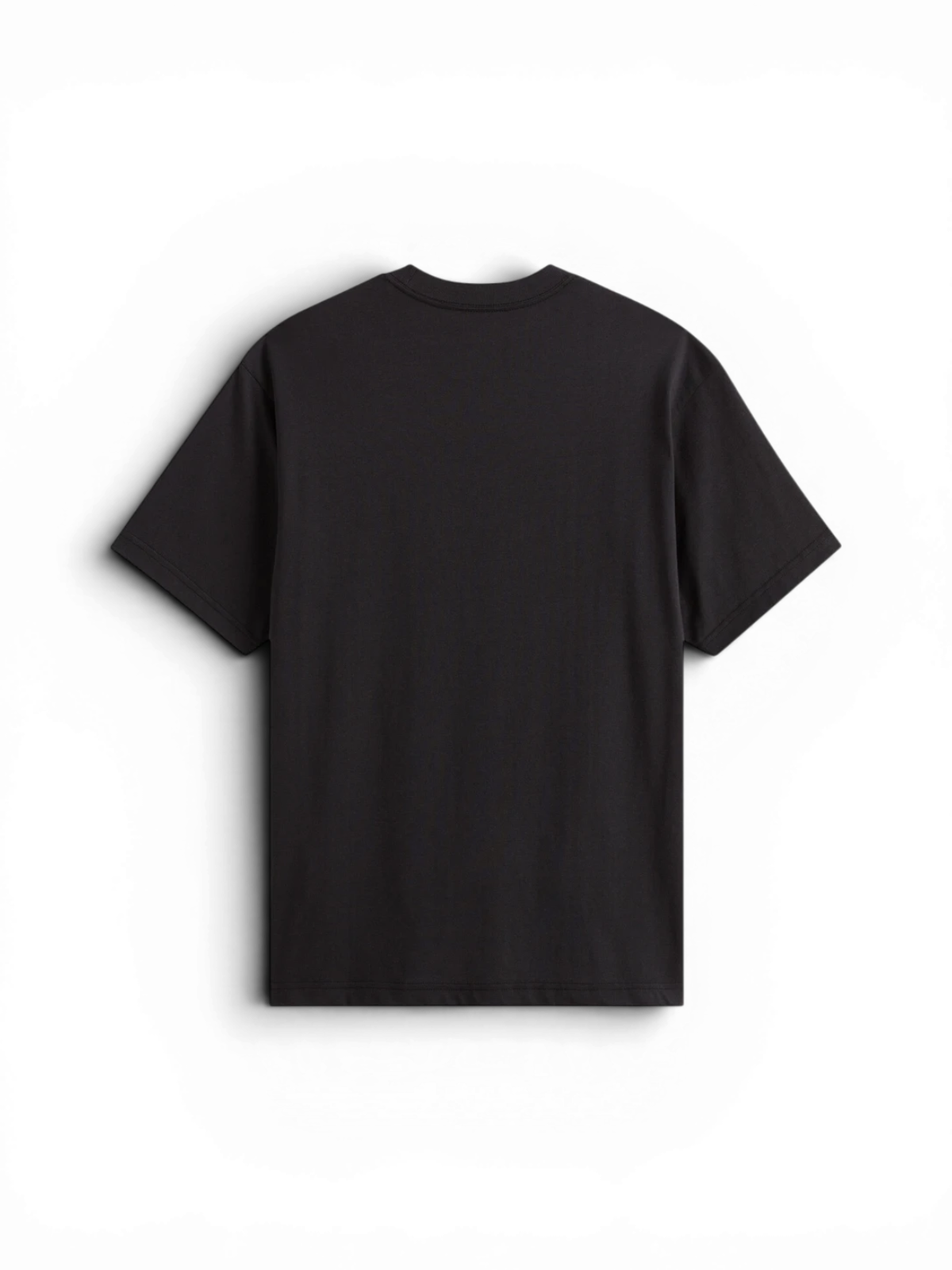 Teeshirts Vans Bone Head Loose Ss Tee Black, vue derrière