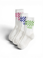 Vans Classic Check Crew - Pink Fizz - Chaussettes enfant