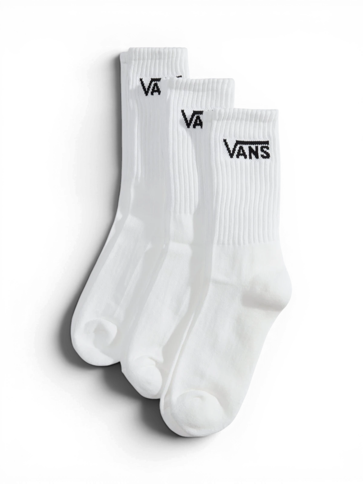 Chaussettes Vans Classic Crew White, vue pack de coté