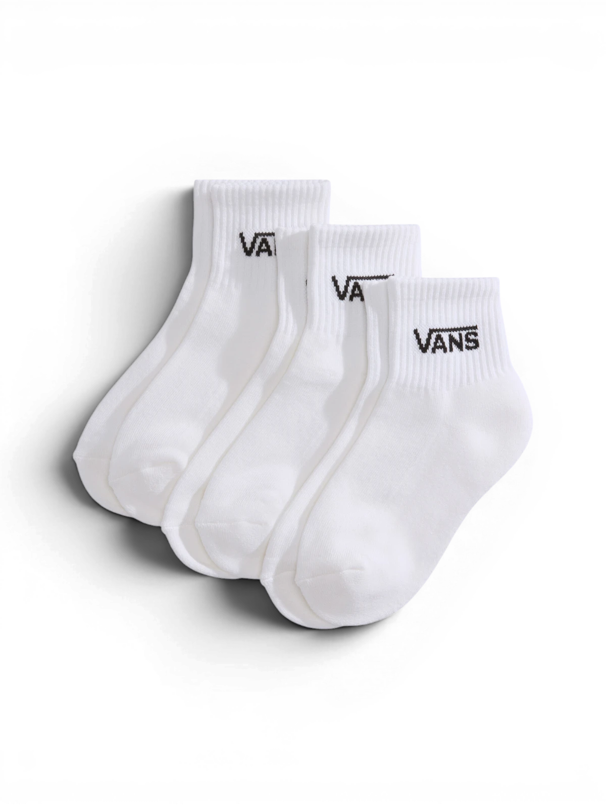 Chaussettes Vans Classic Half Crew White, vue pack de coté