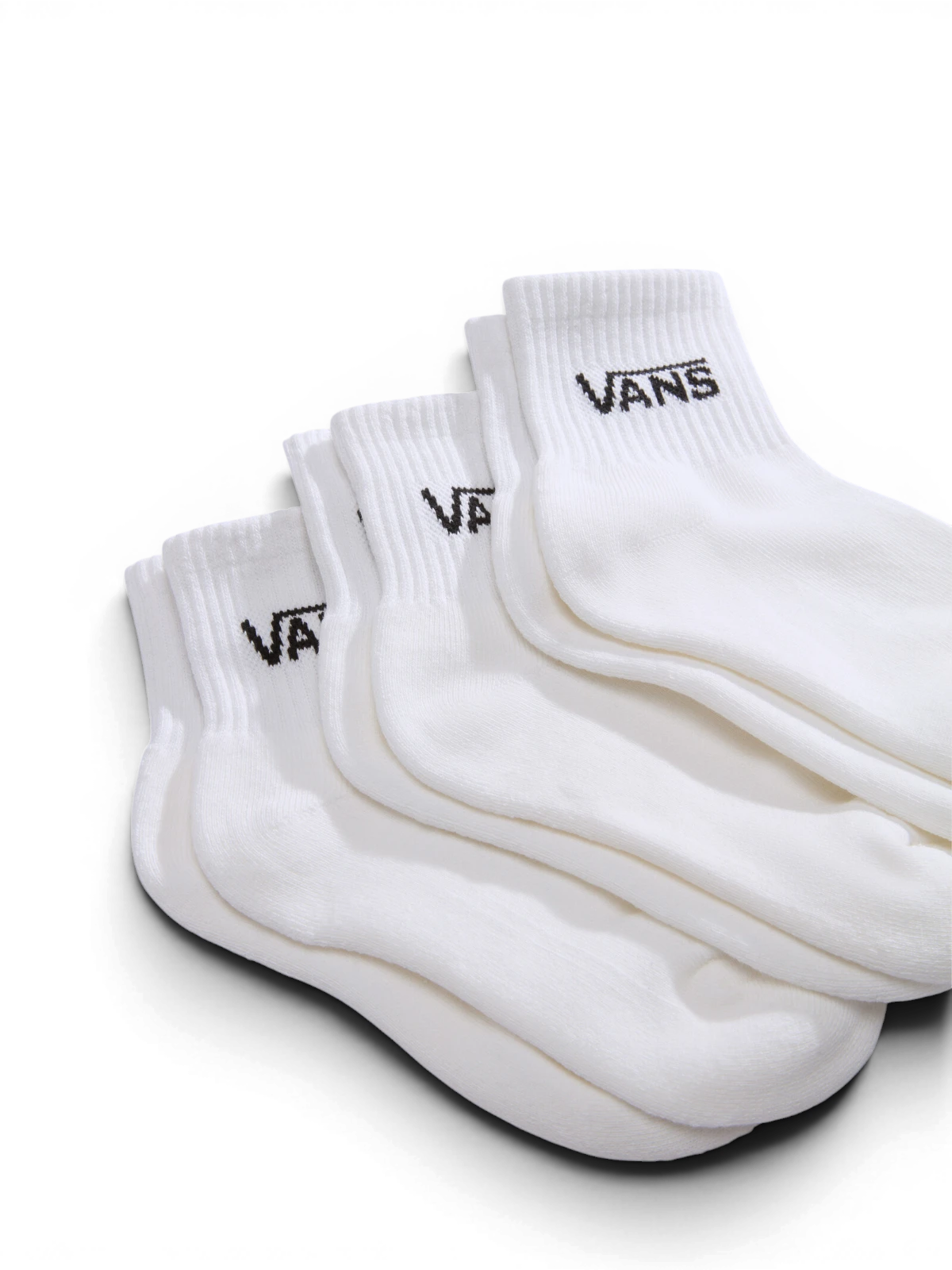 Chaussettes Vans Classic Half Crew White, vue pack détail