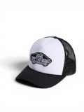 Casquettes Vans Classic Patch Curved Bill Trucker Black/White, vue avant