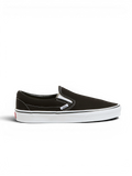 Chaussures de skateboard Vans Classic Slip-On Black, vue de coté