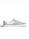 Chaussures de skateboard Vans Classic Slip-On Sage, vue de coté