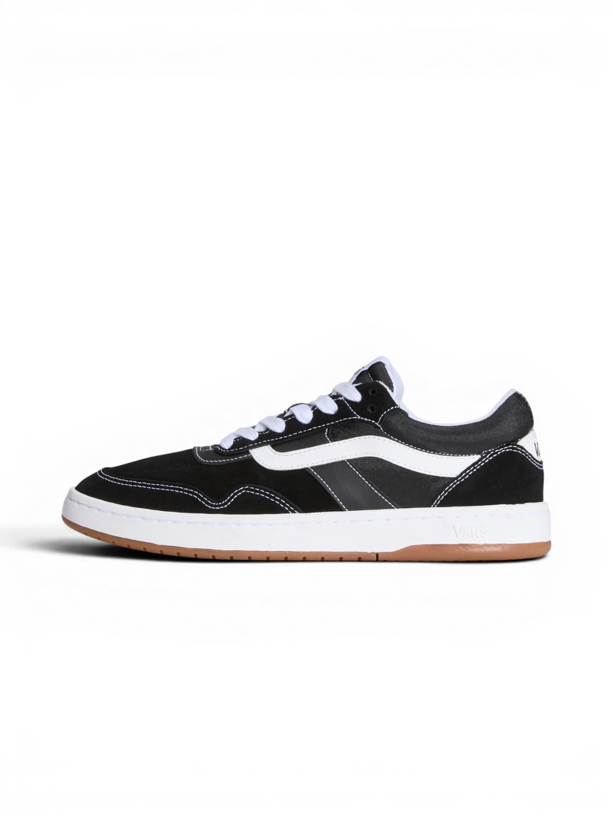 Chaussures de skateboard Vans Cruze 3.0 Black/White, vue pied gauche