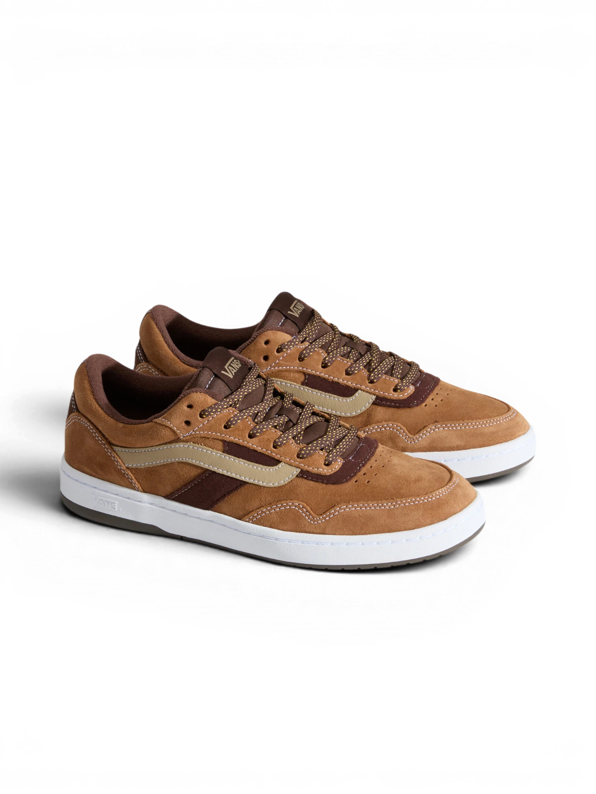 Chaussures de skateboard Vans Cruze 3.0 Chipmunk, vue de 3/4