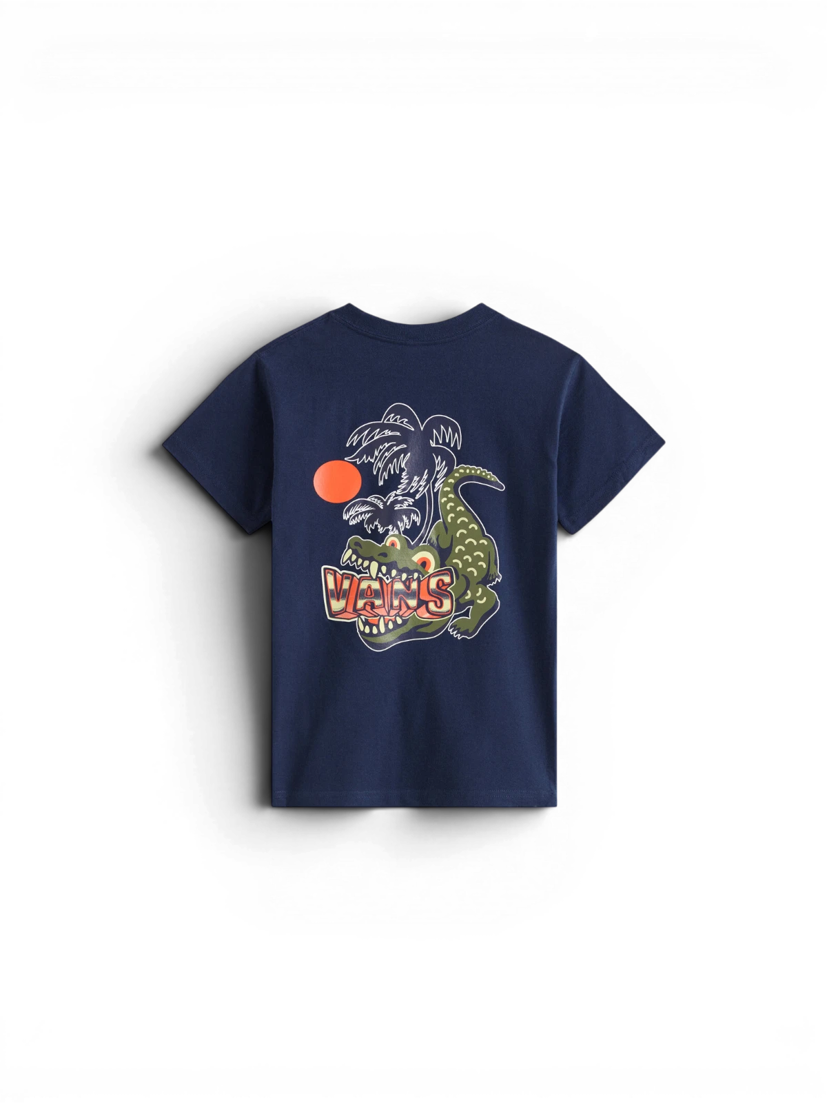 Teeshirts Vans Hangry Croc Ss Dress Blues, vue arrière