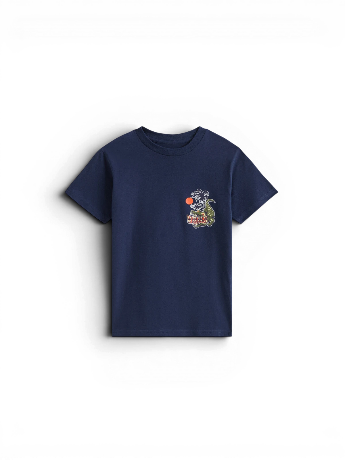 Teeshirts Vans Hangry Croc Ss Dress Blues, vue avant