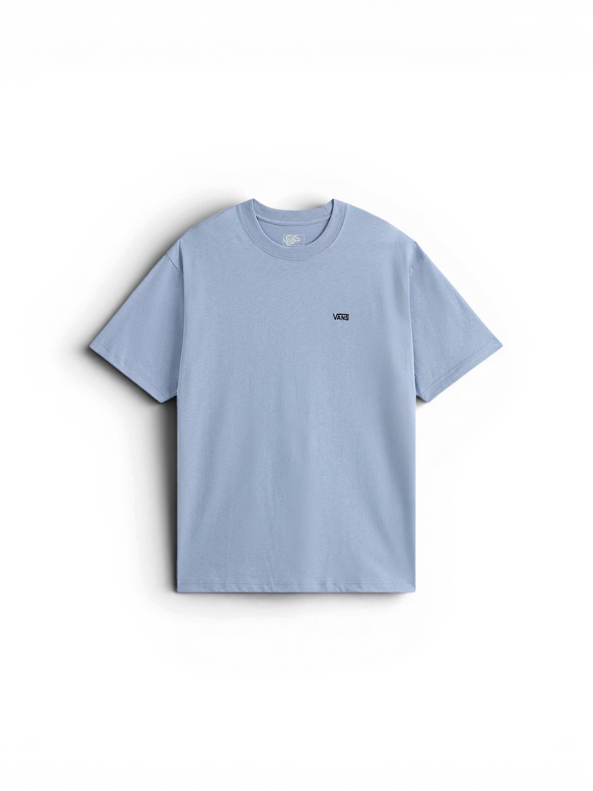 Teeshirts Vans Left Chest Ss Glacial Slate, vue avant