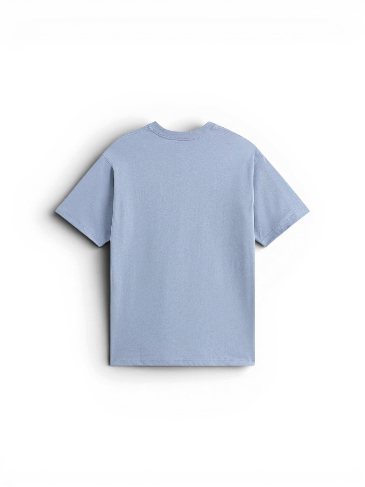 Teeshirts Vans Left Chest Ss Glacial Slate, vue arrière