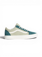 Vans Old Skool Pink/Green - Chaussures de skateboard