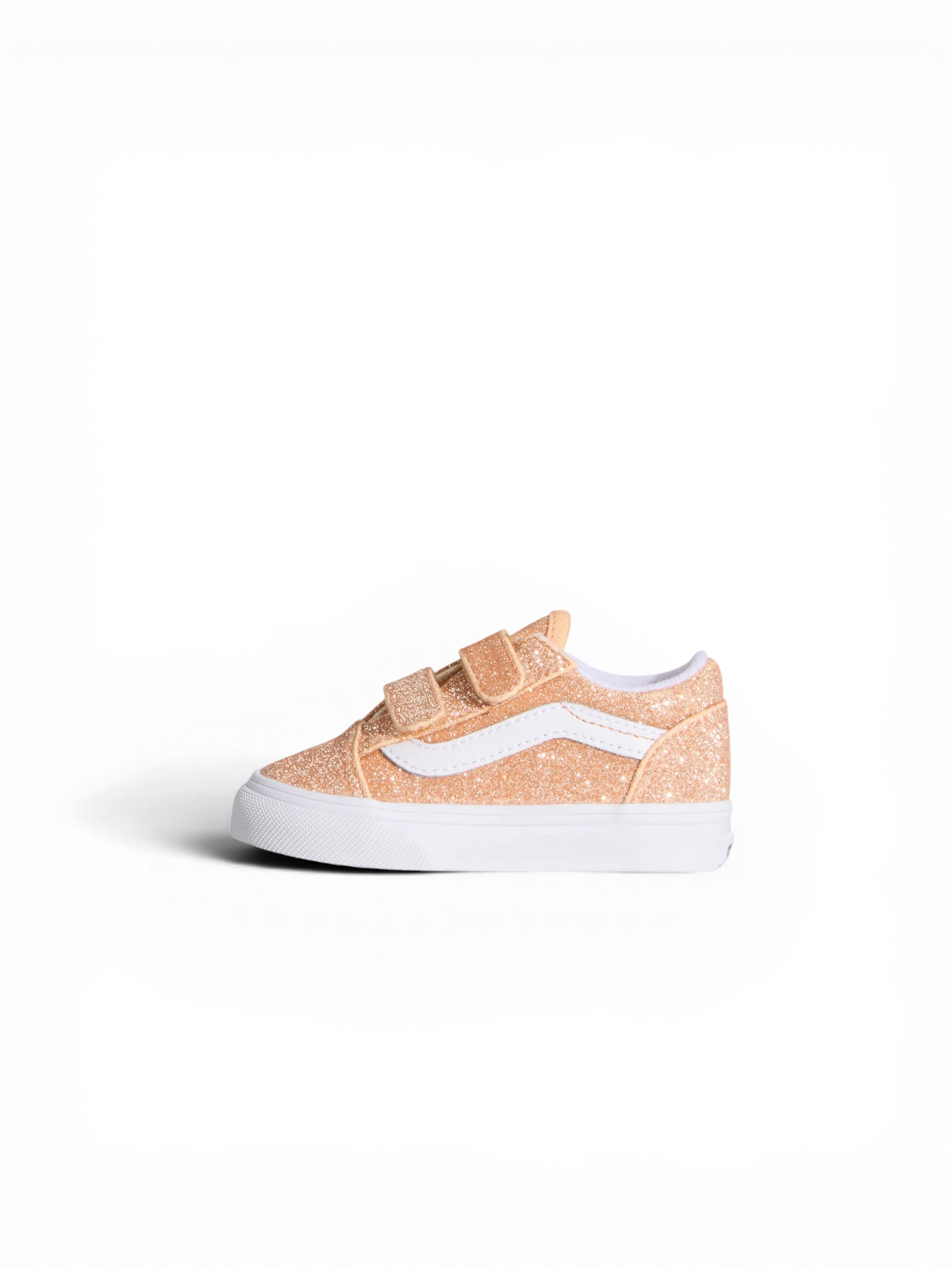 Chaussures de skateboard Vans Old Skool V Apricot Glow, vue pied gauche