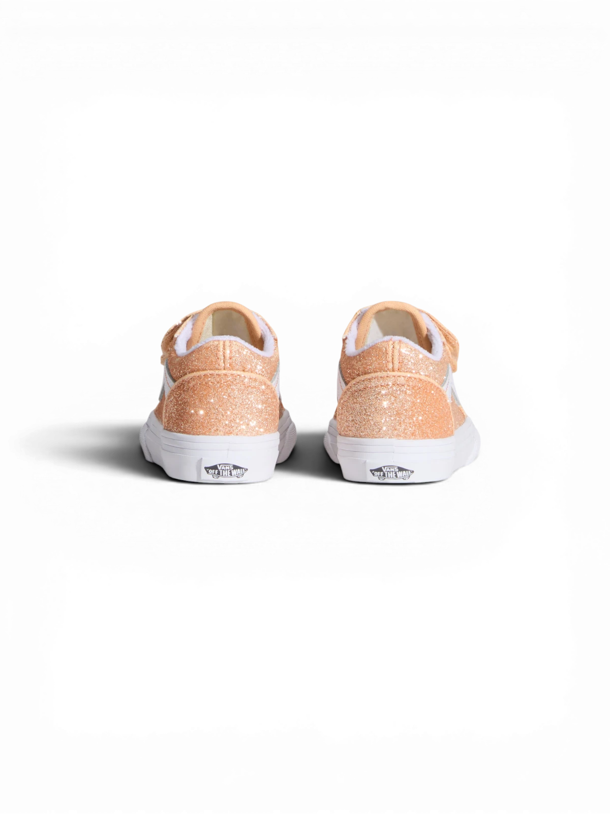 Chaussures de skateboard Vans Old Skool V Apricot Glow, vue de derrière