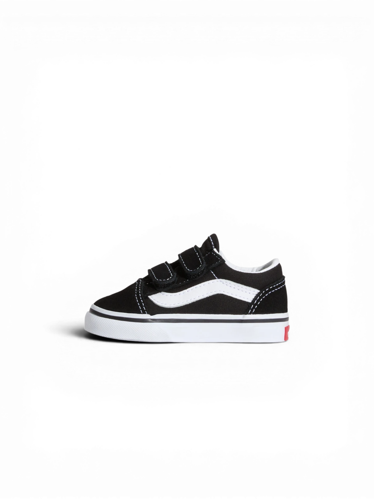 Chaussures de skateboard Vans Old Skool V Black, vue pied gauche