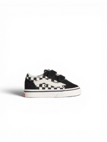 Vans Old Skool V - Black/White - Chaussures de skateboard bebe