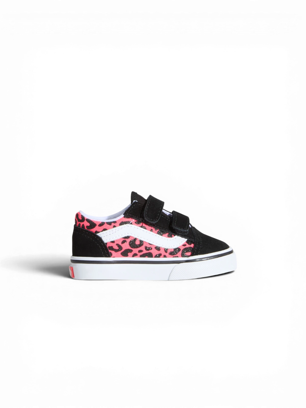 Chaussures de skateboard Vans Old Skool V Diva Pink, vue de coté