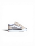 Chaussures de skateboard Vans Old Skool V Frost Gray, vue de coté