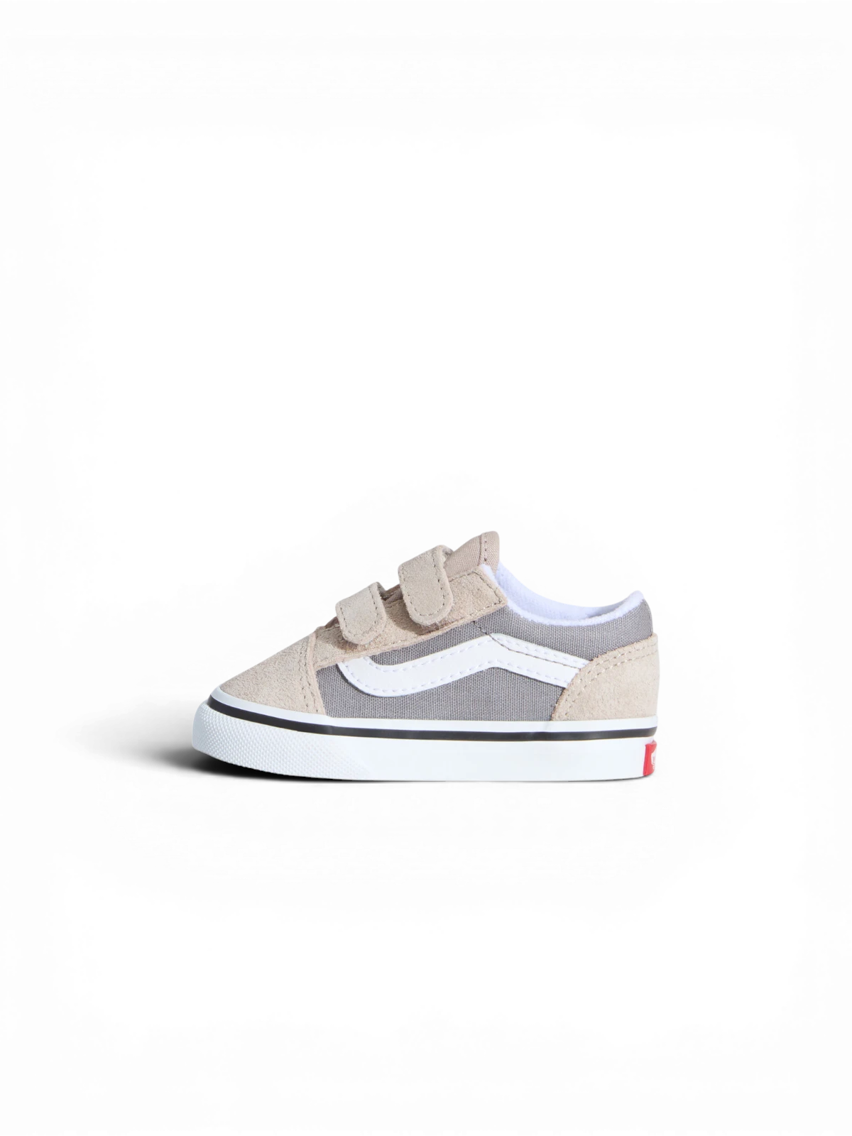 Chaussures de skateboard Vans Old Skool V Frost Gray, vue pied gauche