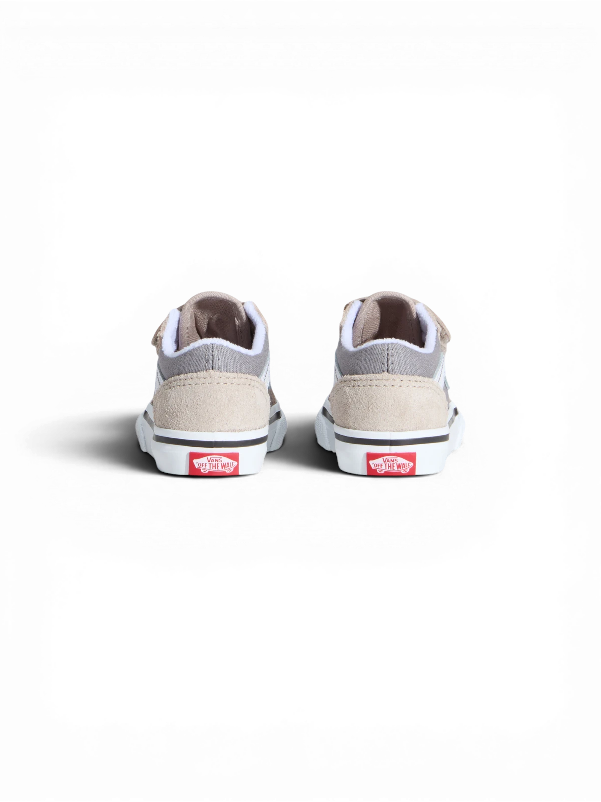 Chaussures de skateboard Vans Old Skool V Frost Gray, vue de derrière
