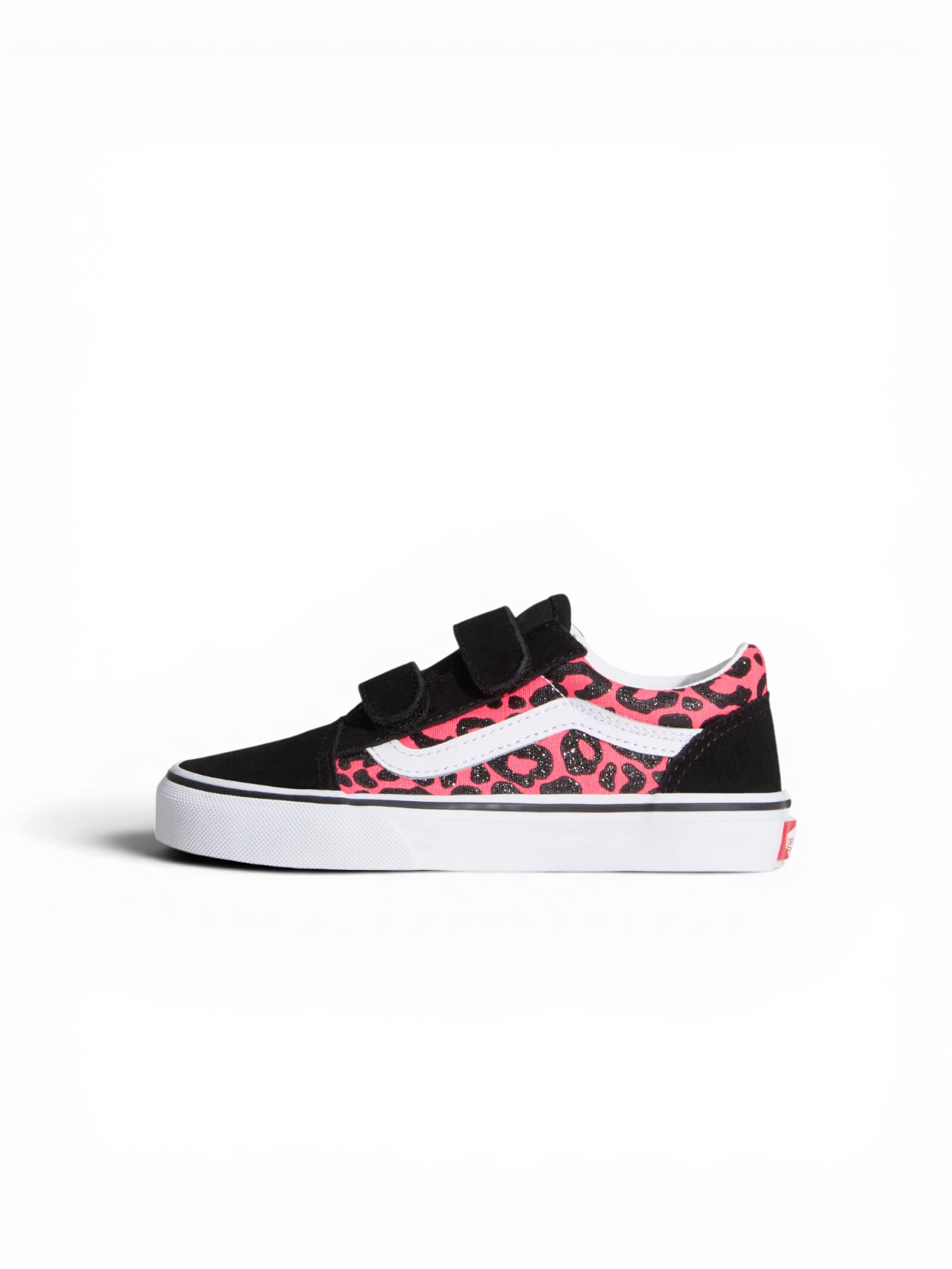 Chaussures de skateboard Vans Old Skool V Diva Pink, vue pied gauche