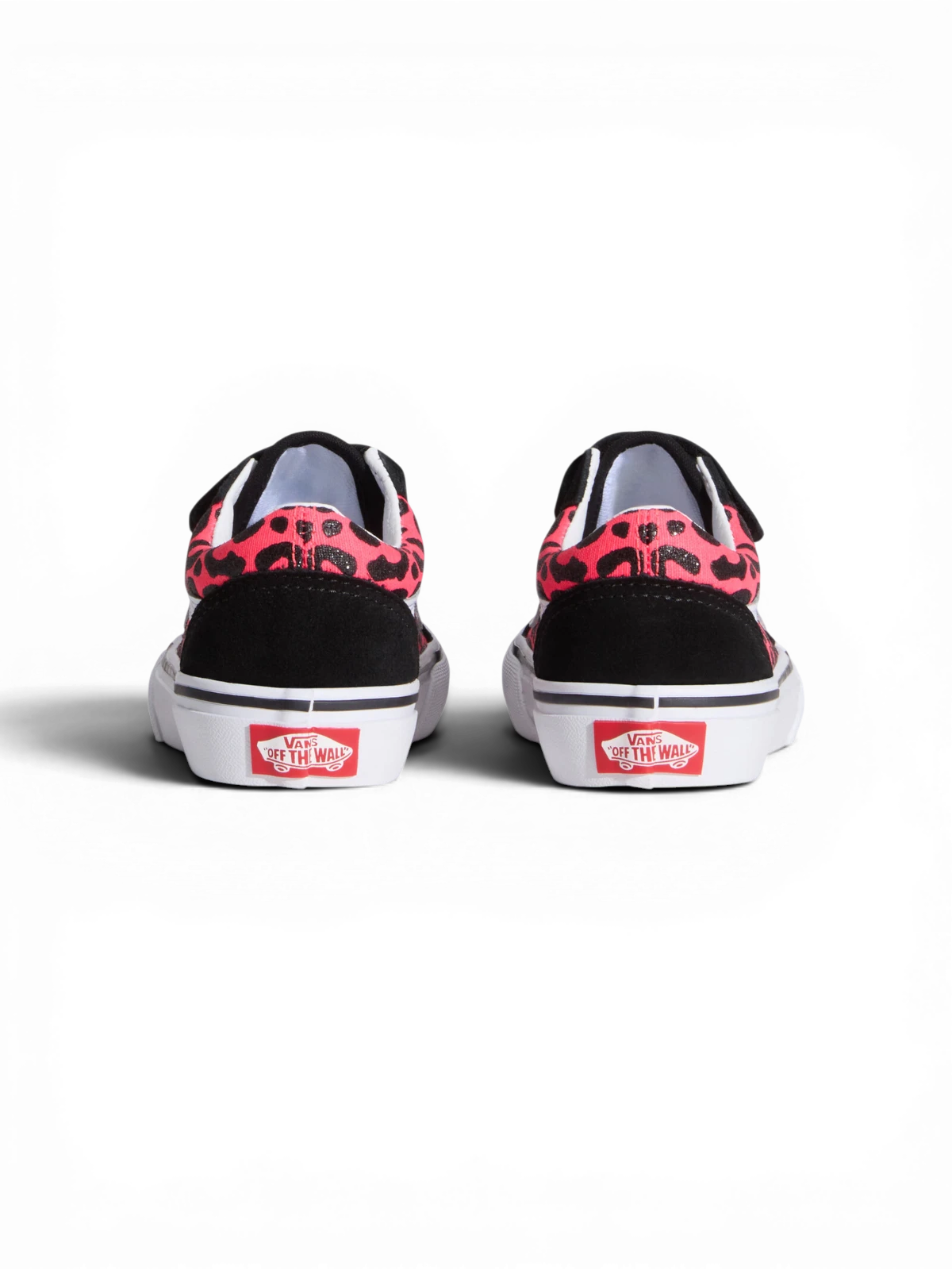 Chaussures de skateboard Vans Old Skool V Diva Pink, vue de derrière