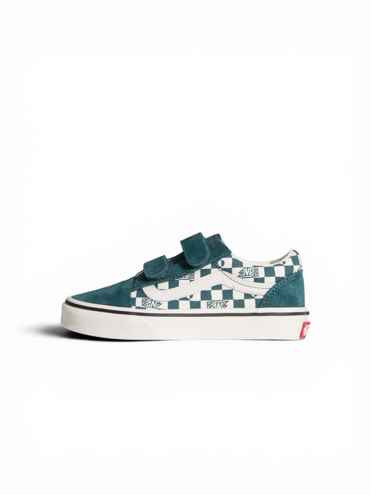 Chaussures de skateboard Vans Old Skool V Mystic Moss, vue pied gauche