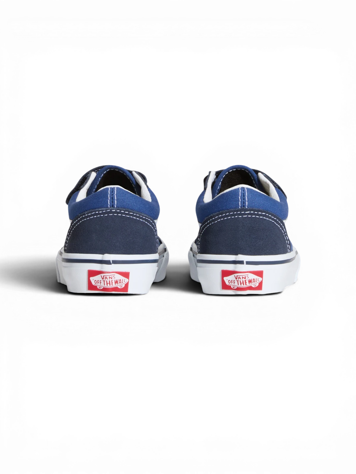 Chaussures de skateboard Vans Old Skool V Navy/True White, vue de derrière
