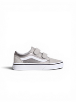 Vans Old Skool V - Silver - Chaussures de skateboard enfant