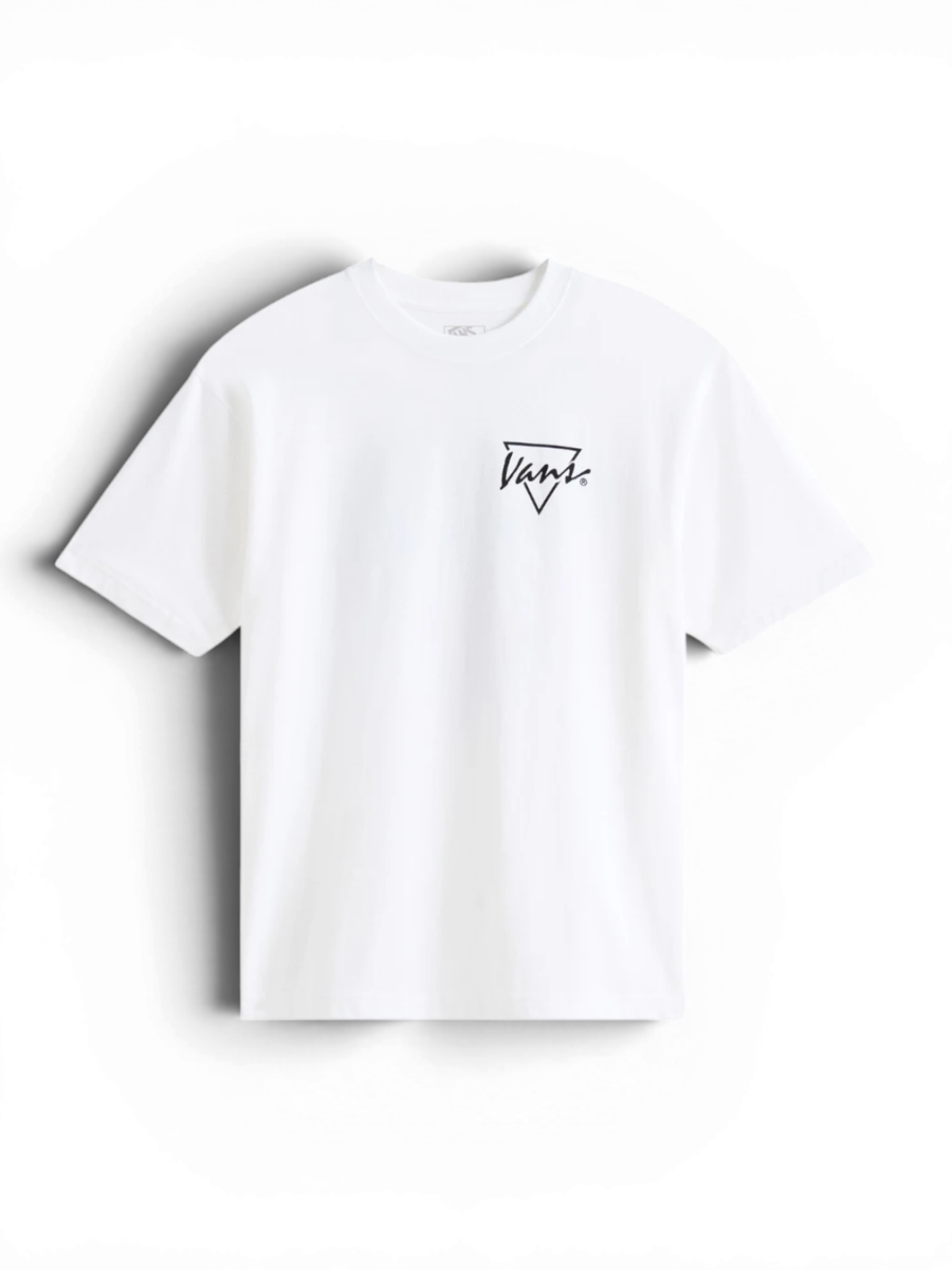 Teeshirts Vans Palm Drive Ss Tee White, vue avant