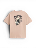 Teeshirts Vans Repear Sam Loose Ss Tee Warm Taupe, vue arrière