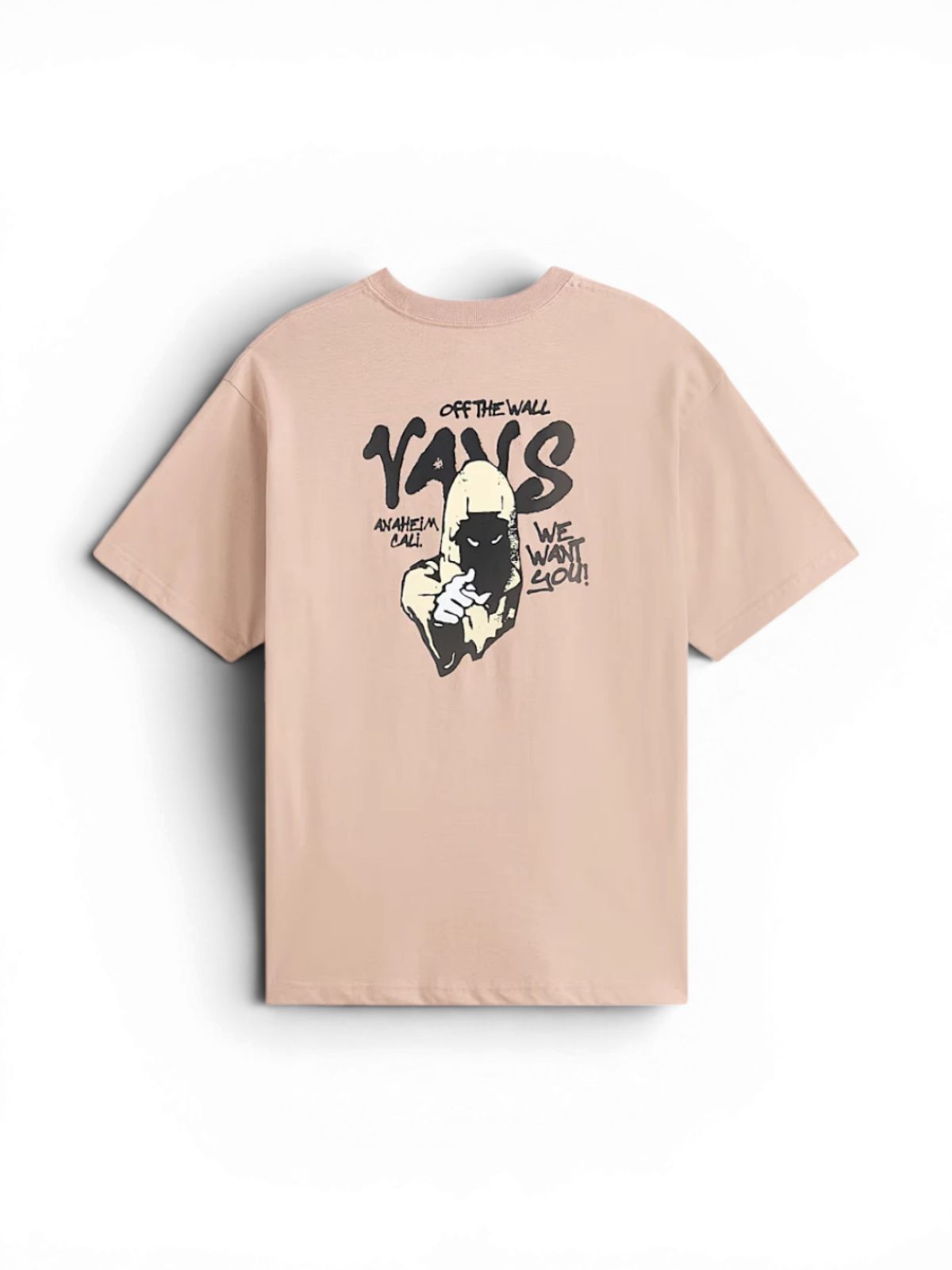 Teeshirts Vans Repear Sam Loose Ss Tee Warm Taupe, vue arrière