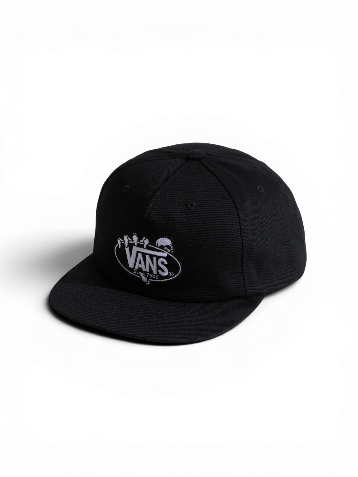 Casquettes Vans Show Off Unstructured Black, vue 3/4 avant