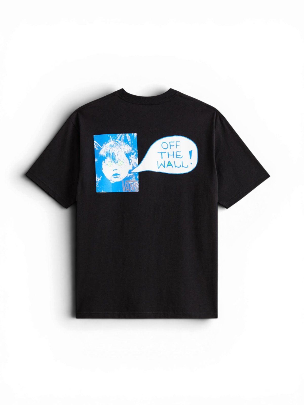 Teeshirts Vans Side Talk Ss Tee Black, vue arrière