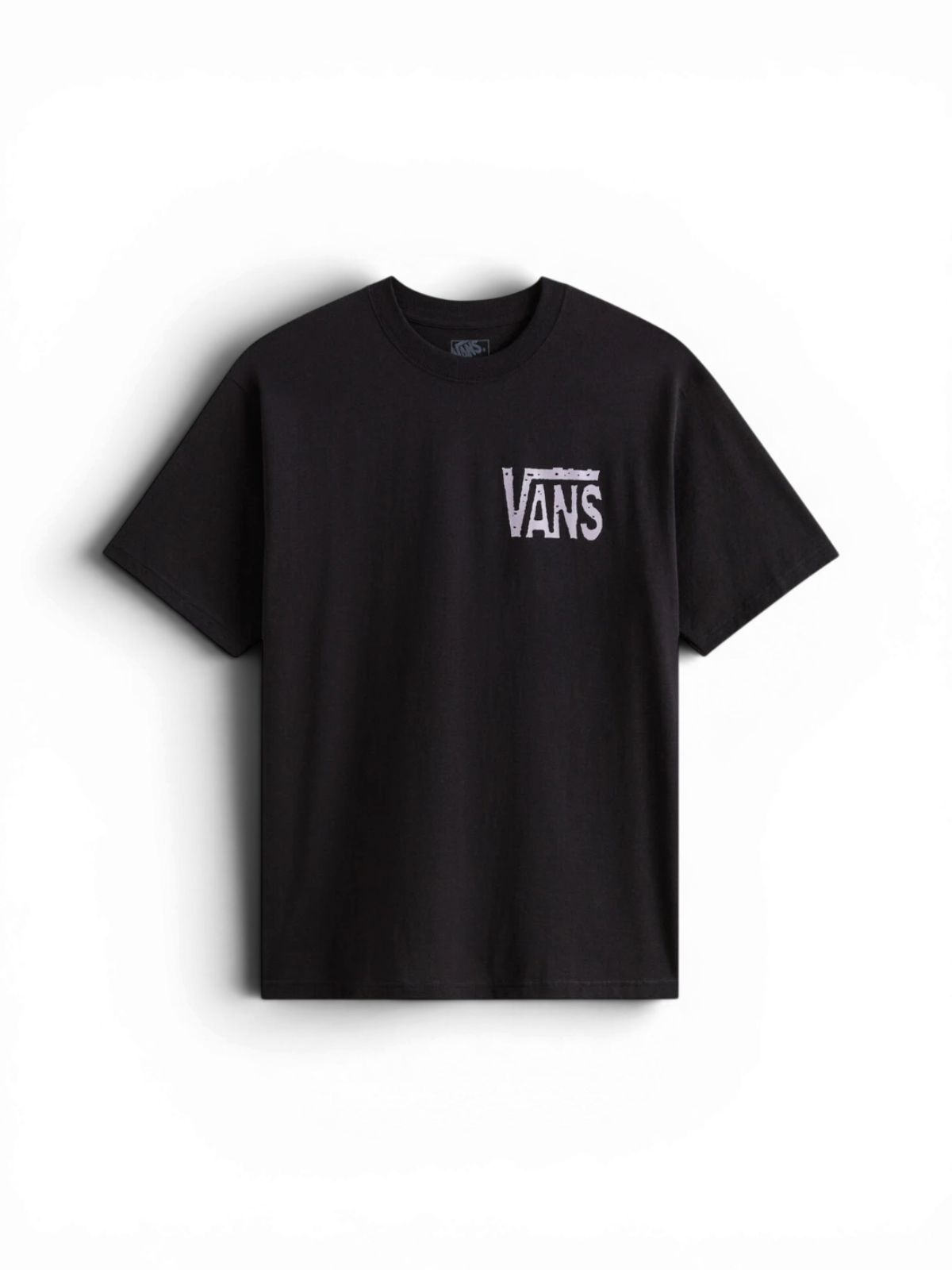 Teeshirts Vans Side Talk Ss Tee Black, vue avant