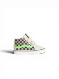 Chaussures de skateboard Vans Sk8-Mid Reissue V Taupe Mist, vue de coté
