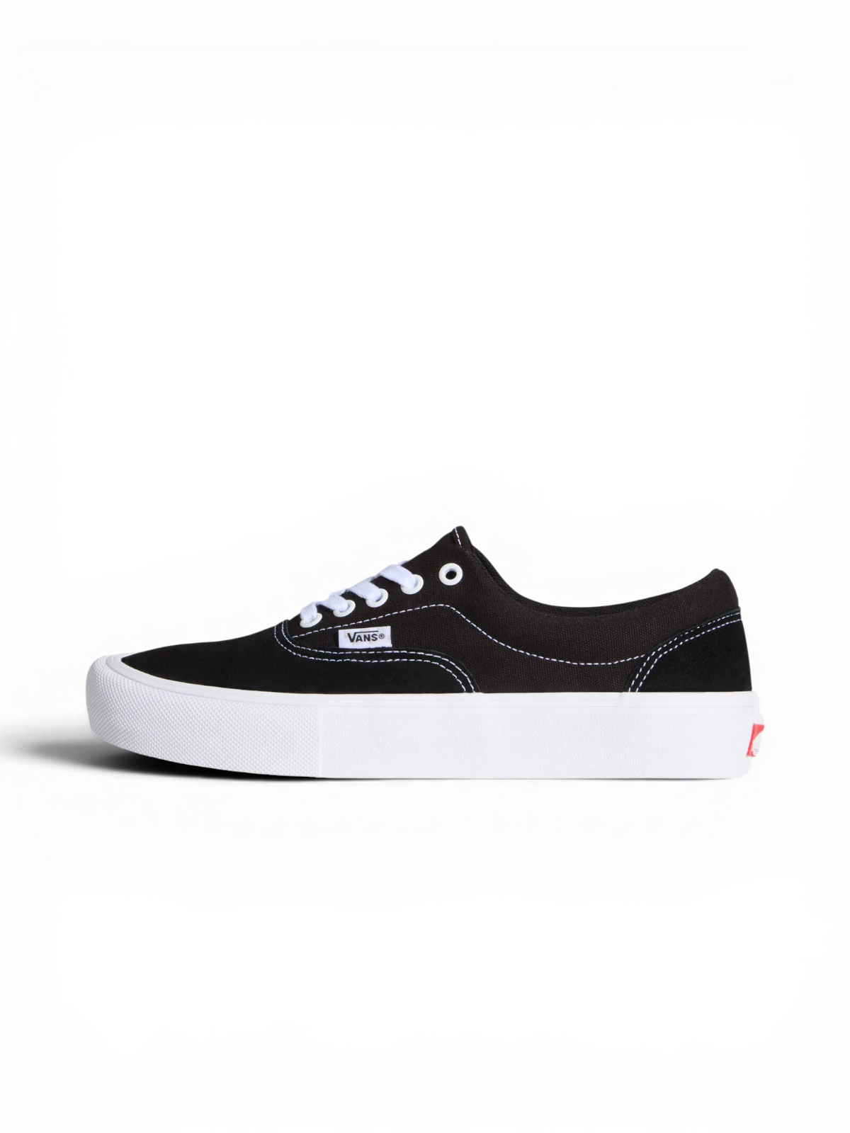 Chaussures de skateboard Vans Skate Era Black/White, vue pied gauche