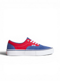Chaussures de skateboard Vans Skate Era Blue/Red, vue de coté