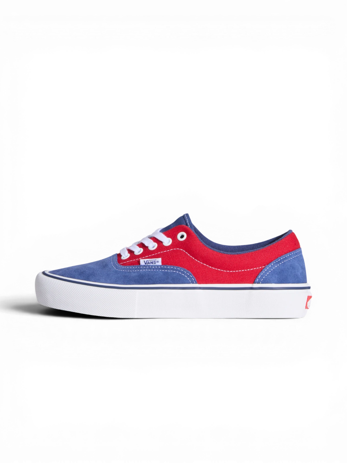 Chaussures de skateboard Vans Skate Era Blue/Red, vue pied gauche