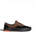 Chaussures de skateboard Vans Skate Era Wafflecup Black/Brown, vue de coté