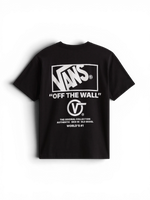 Vans Stacked Hi Ss Tee Black/White - Teeshirts